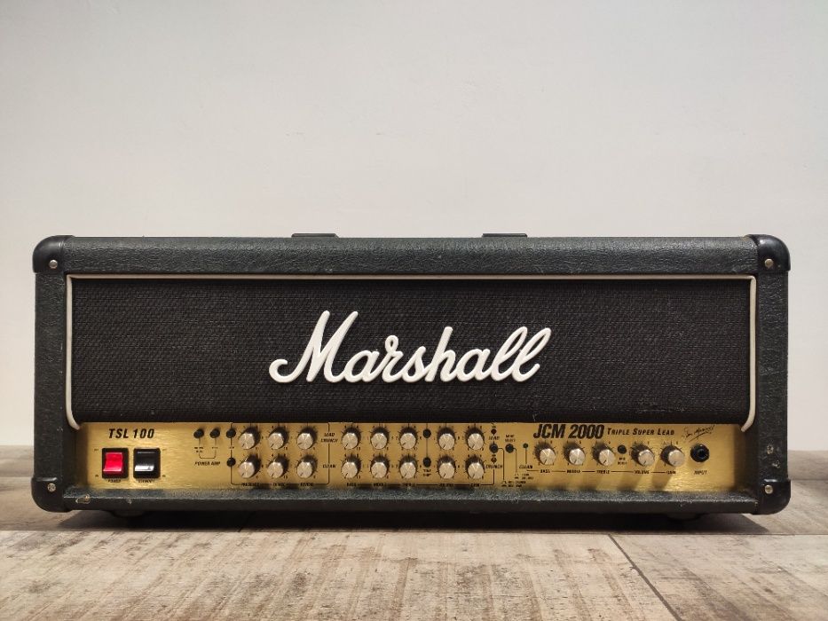 Marshall JCM 2000 TSL 100 wzmacniacz gitarowy head zamiana