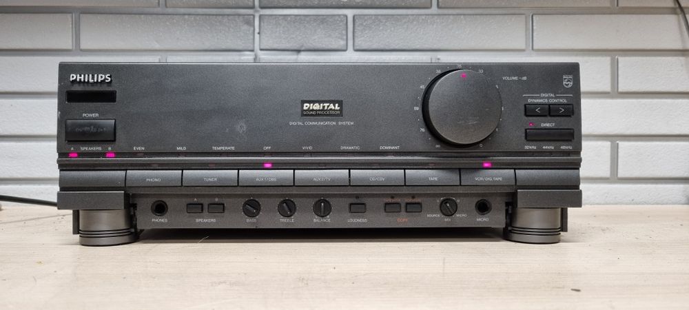 Wzmacniacz Digital PHILIPS DFA 297. Procesor dźwięku