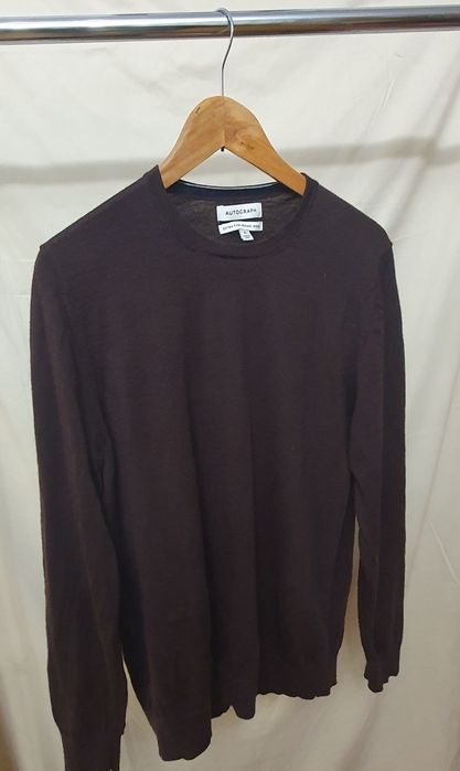 Чудовий вовняний чоловічий джемпер  marks and spencer autograph XL