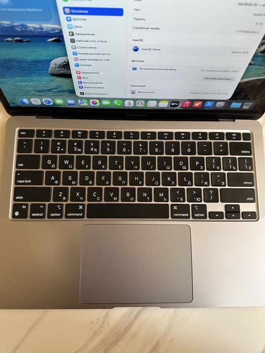 Macbook Air M1 2020 8/256гб макбук аир м1 а2337 не про не а2338