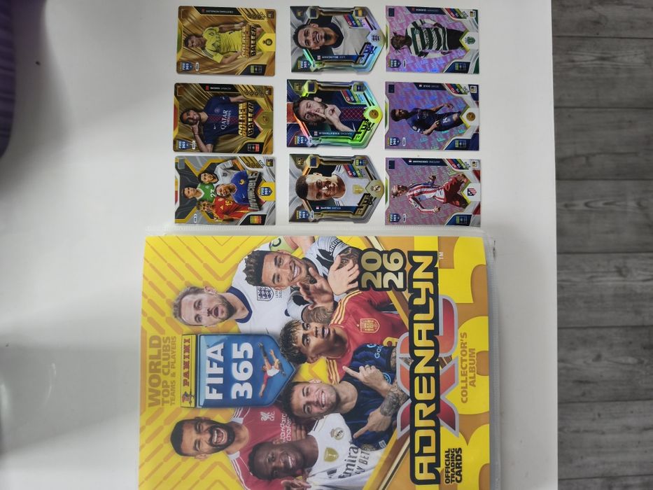 Uzupełniam braki kart panini adrenalyn XL 2026 FIFA 365