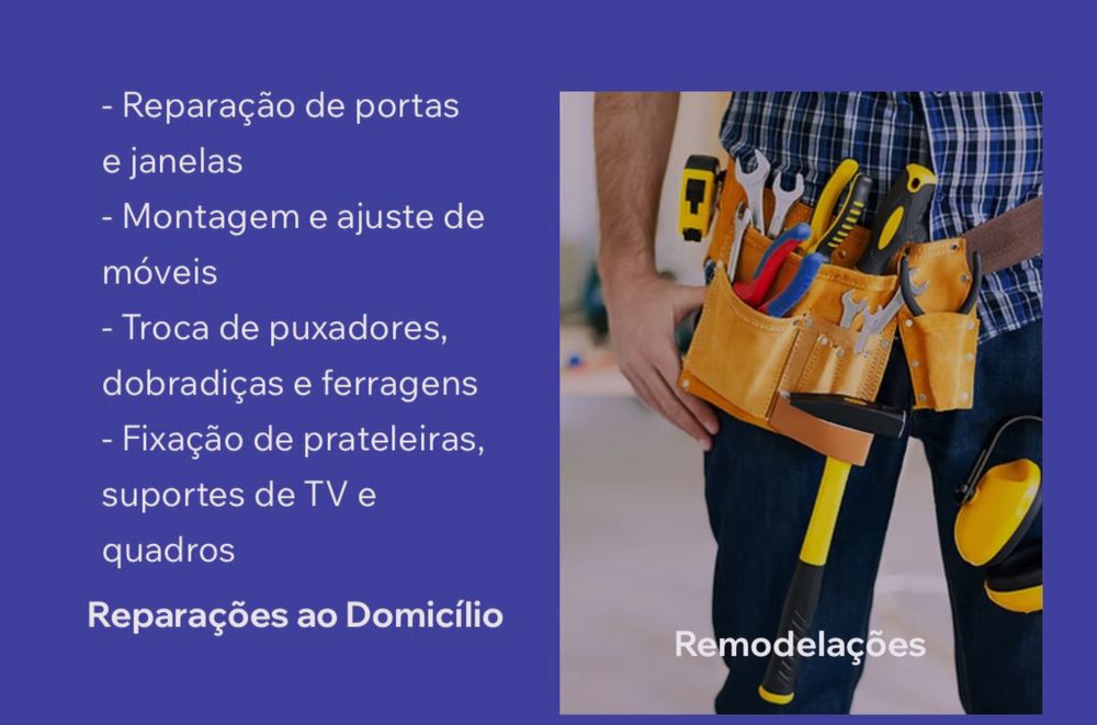Serviso  de reparaçoes em casa