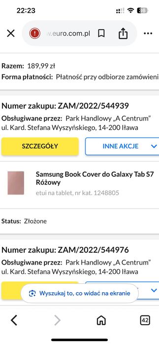 Tablet Samsung Galaxy Tab A8