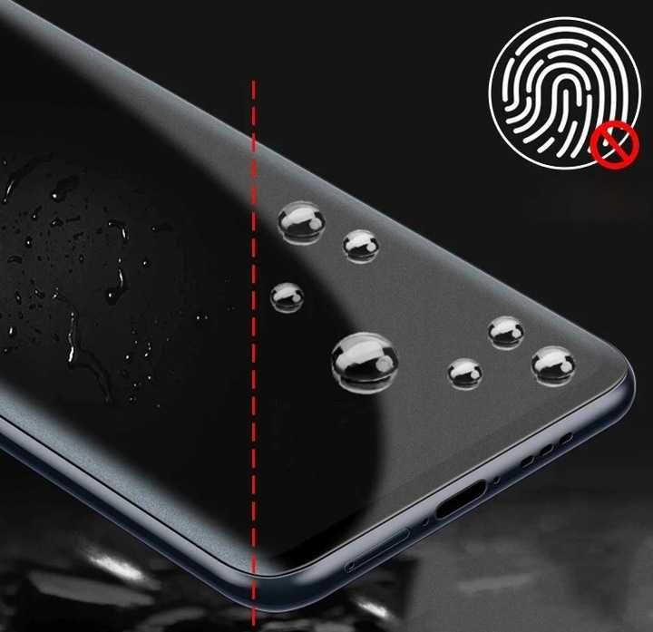 Szkło hybrydowe Folia Matowa Apple iPhone XR XS Max Montaż Gratis Wwa