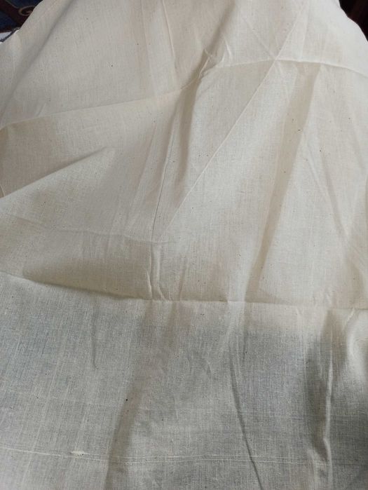 Лляна тканина(ймовірно),виробництво СССР, невибілена