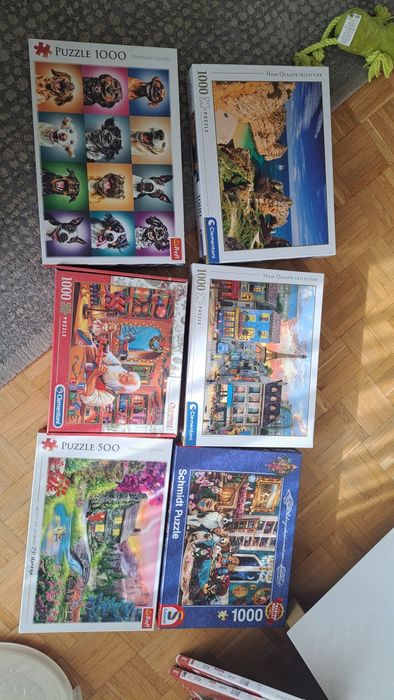 Puzzle 1000 elementów