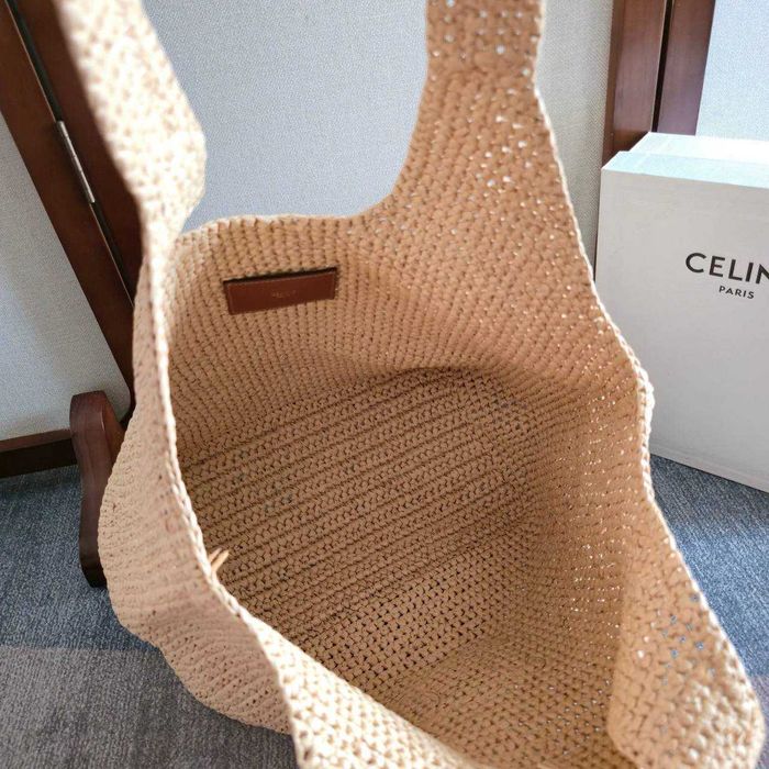 Pleciona torebka Celine classic panier cabas
