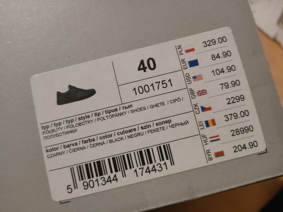 Skórzane buty Wojas