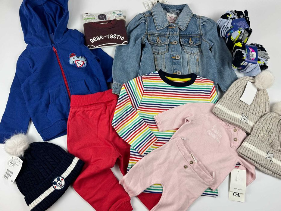 Міні лот бебі (0 міс до 3 р.) весна, лоти сток оптом, дитячий одяг