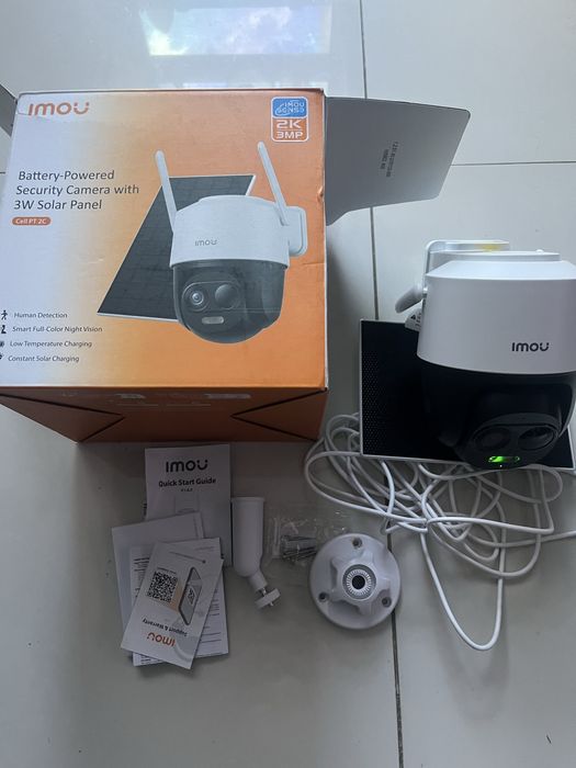 Kamera imou cell PT 2 C z panelem solarnym