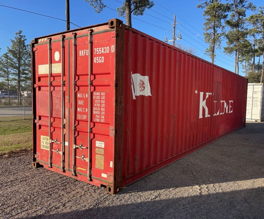 Kontener morski magazynowy 40 DV/HC 12 metrowy + transport HDS!