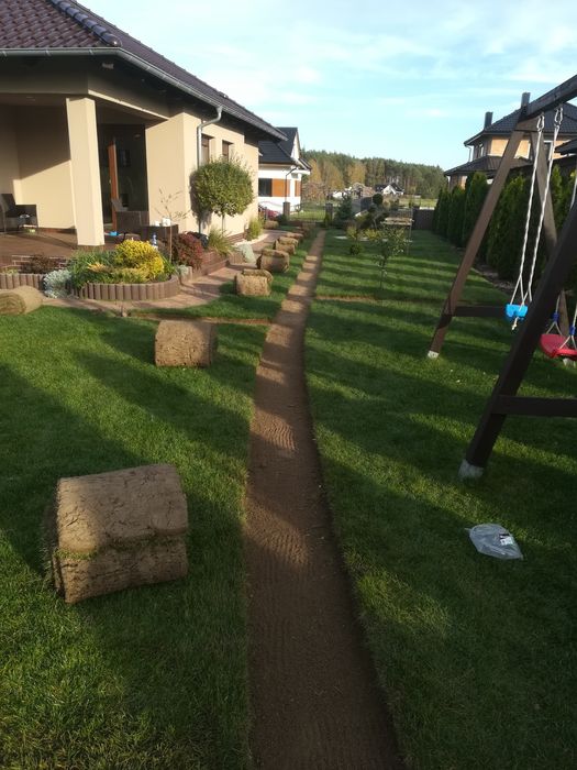 Zakładanie trawników ,montaż nawadniania automatycznego #Trawnik