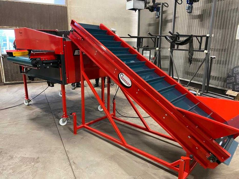 Сортувальник стрічкового типу для калібрування картоплі, цибулі та інш