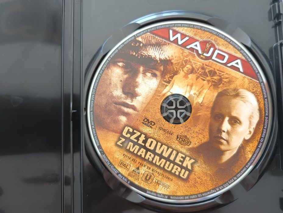 Człowiek z marmuru, płyta DVD, Wajda