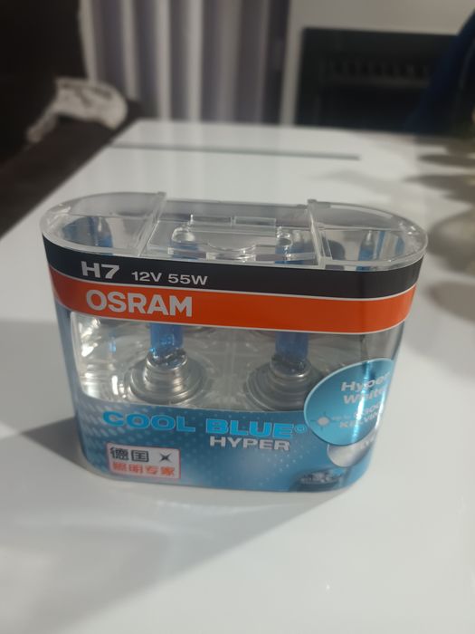 Lâmpadas H7 OSRAM 
Col
H7
12V
55W
Novas, seladas em caixa
PR