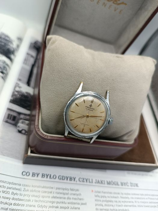 Zegarek  mechaniczny pronto Swiss 17jewels