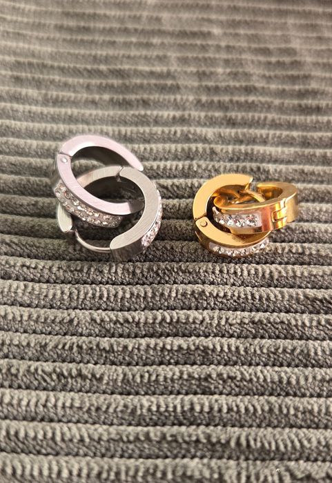 Brincos e Argolas em aço