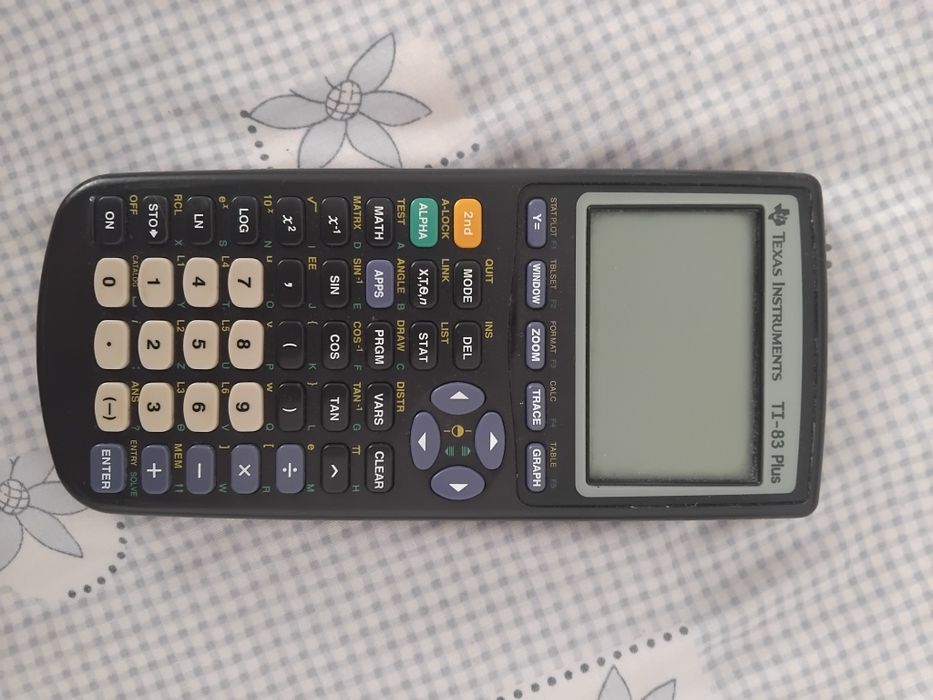Calculadora texas instruments ti-83 plus