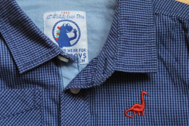 niebieska koszula 80 -86