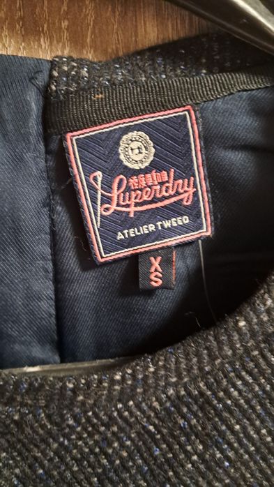 Платье сарафан тёплый 30% шерсти Superdry Индия