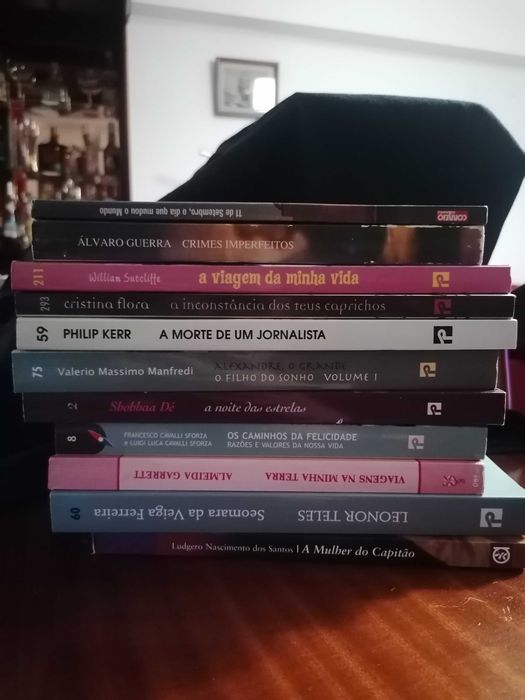 Livros - vários estilos