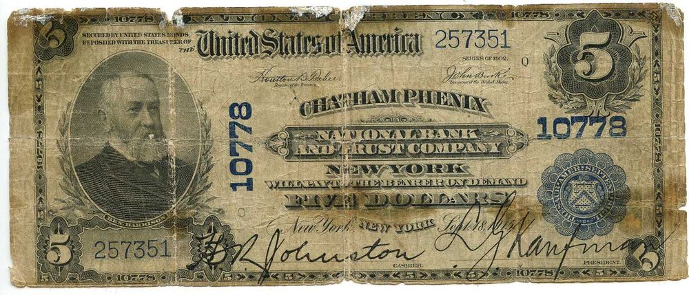 USA, 5 dolarów, 1902