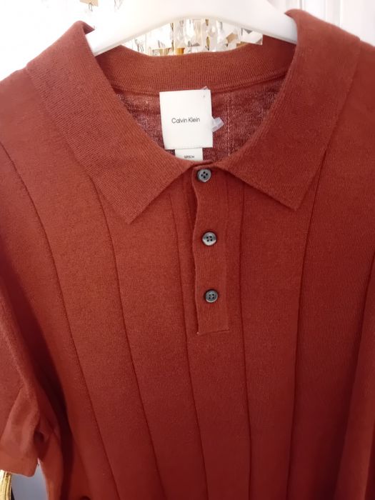 Bluzka polo Calvin Klein