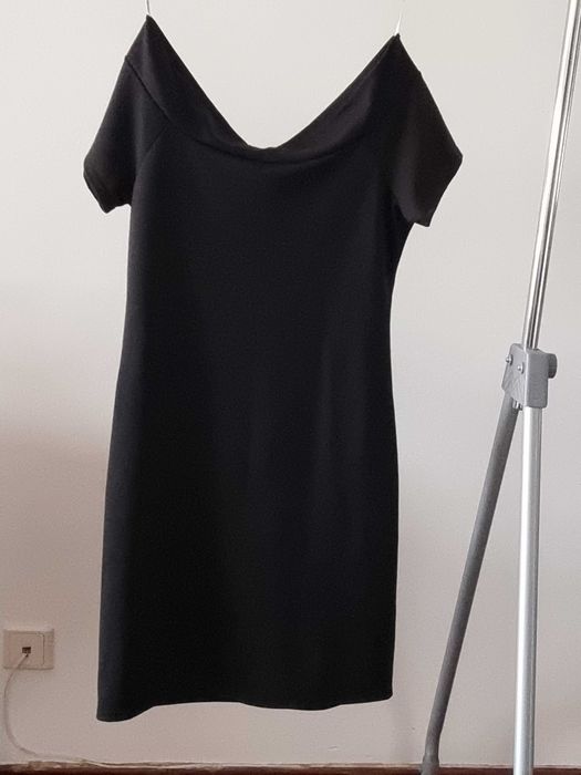 Vestido de lycra preto
