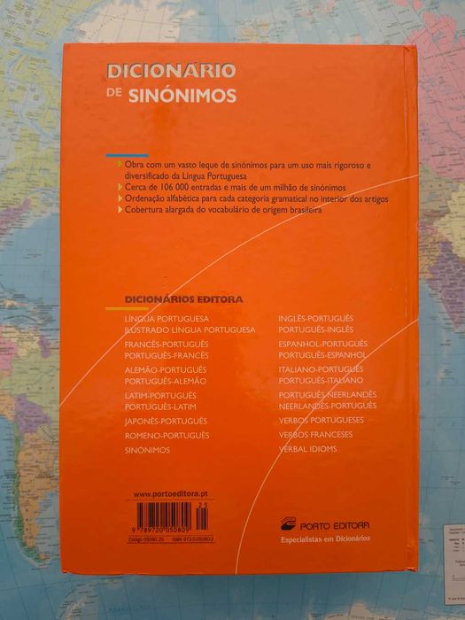 Dicionário de Sinónimos - Porto Editora