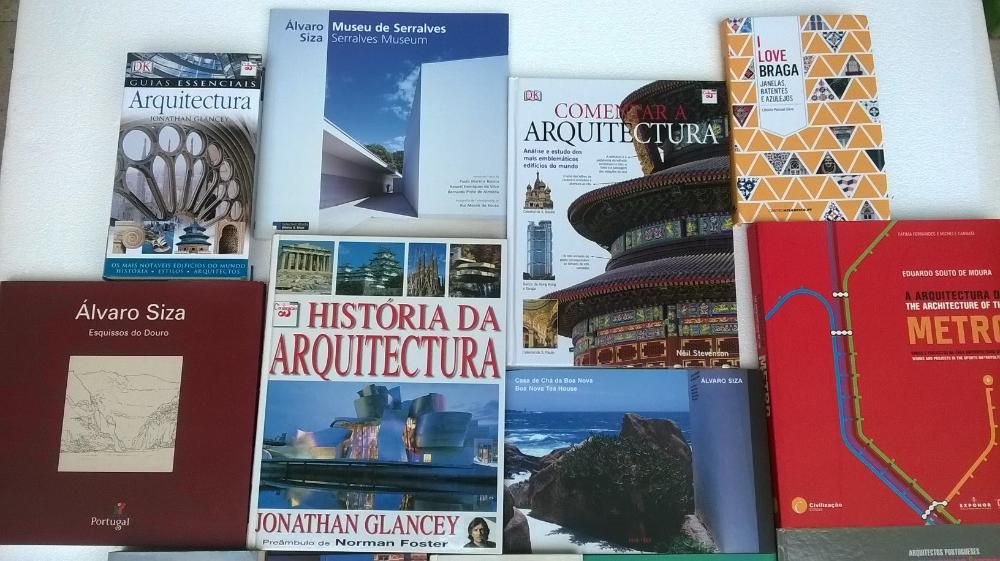 Livros Arquitectura / Arquitectos