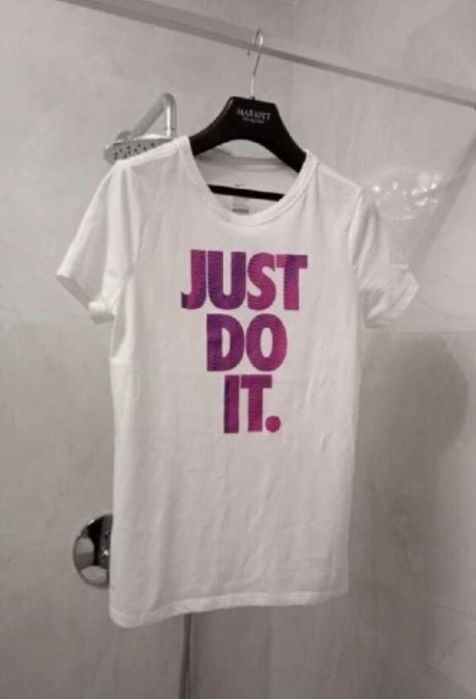 Nike koszulka 156 - 166cm just do it made in Jordan / bluzka t-shirt