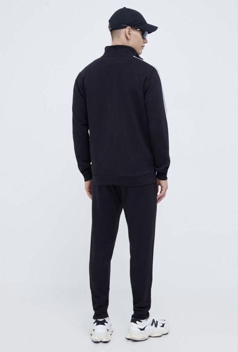 Оригінал Adidas Men's Tracksuit Basic 3-Stripes Fleece IJ6067