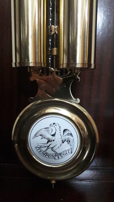 Relógio Coluna com pesos e base secretária