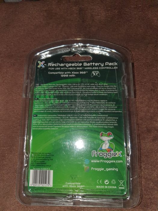 Akumulator do pada Xbox 360