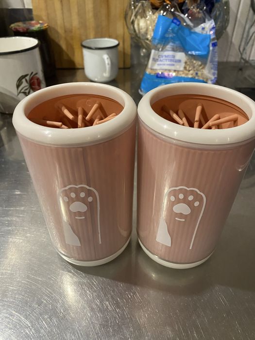 Лапомойка/стакан для мойки лап собак 2 штуки