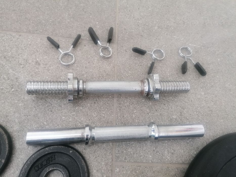 Discos NewFit + 2 pegas