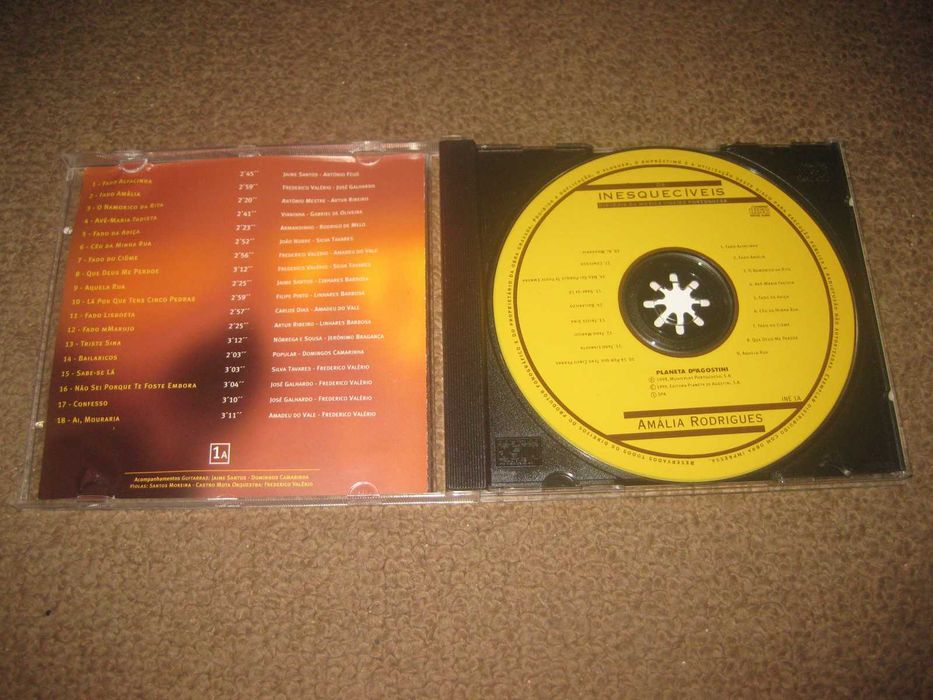 CD da Amália Rodrigues "Os Inesquecíveis" Portes Grátis!
