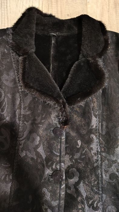 Дублянка з візерунком овчина