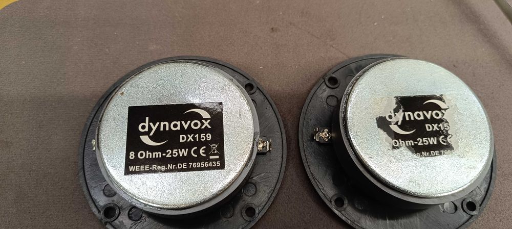 ВЧ- динаміки DynaVox DX159 Tweeter 25 mm -8 ом (ціна за пару)