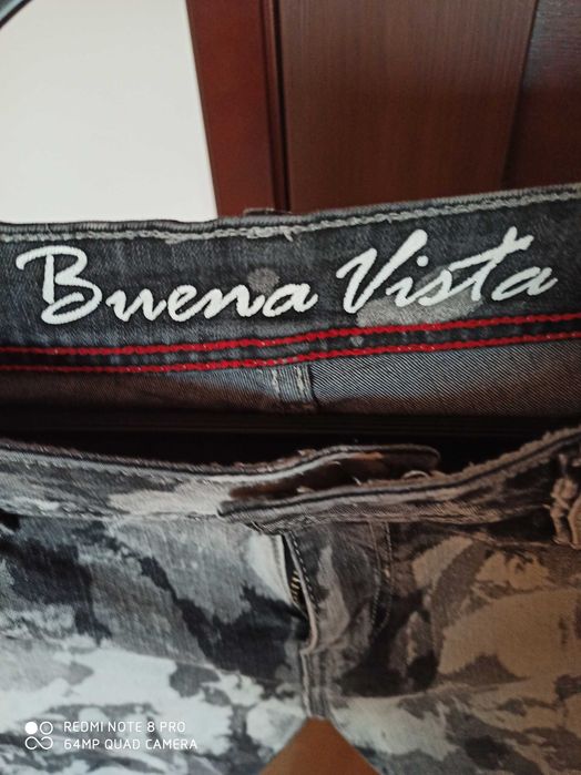 Spodnie Buena Vista roz M moro szare