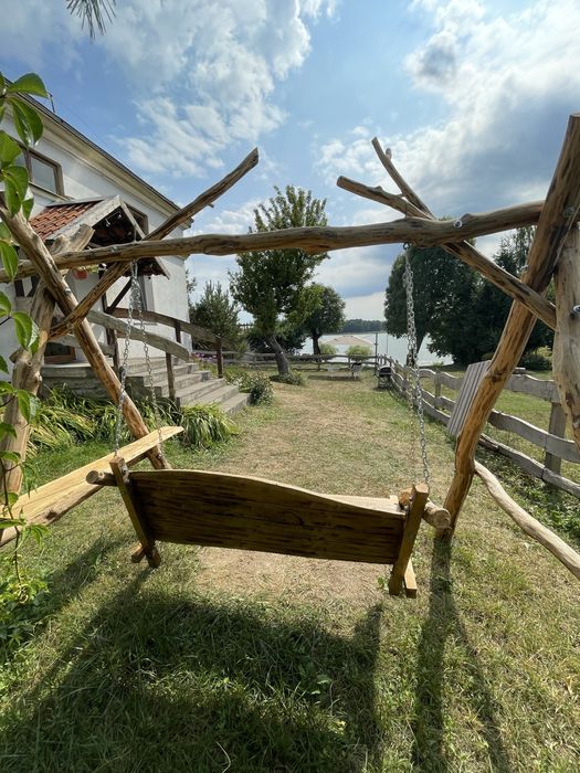 Noclegi w Kalinowie pod Giżyckiem, z widokiem na jezioro