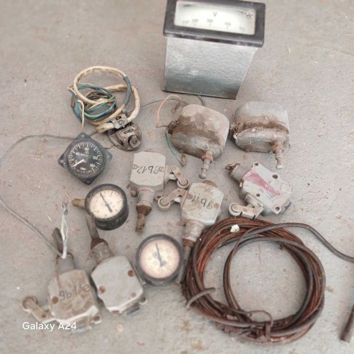 Ремфонд: концевые выключатели, манометры, датчики. Б/В