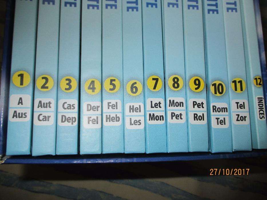 Enciclopédia Básica do Estudante. 12 volumes