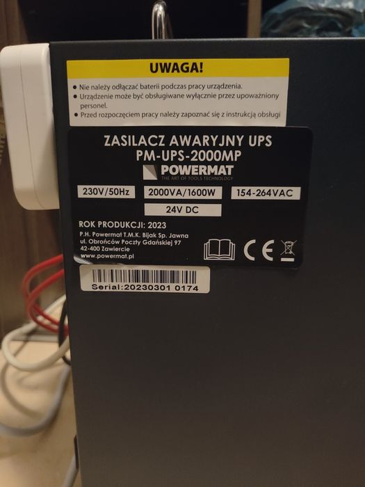 продам Powermat 24V,2000VA/1600W інвертор  ДБЖ  джерело б.ж.