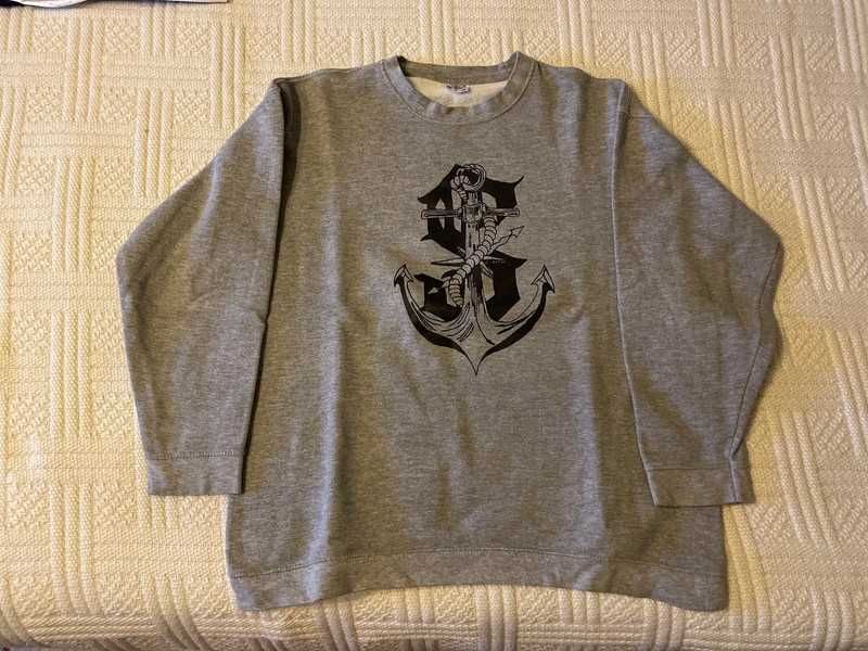 Camisola Sweat Cinzenta