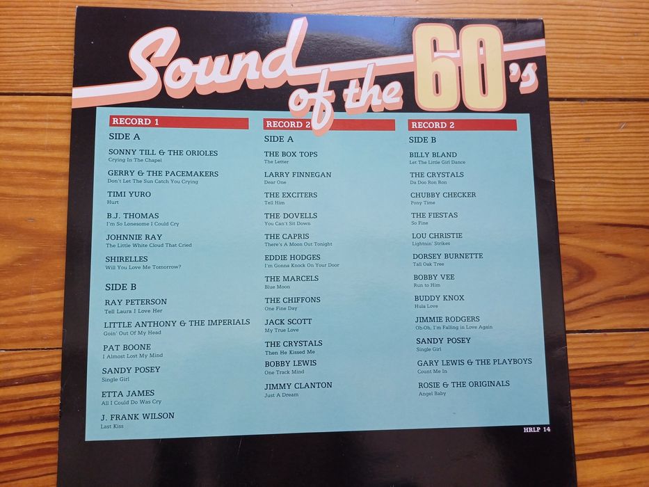 Sound of the 60's - Compilação, vinil