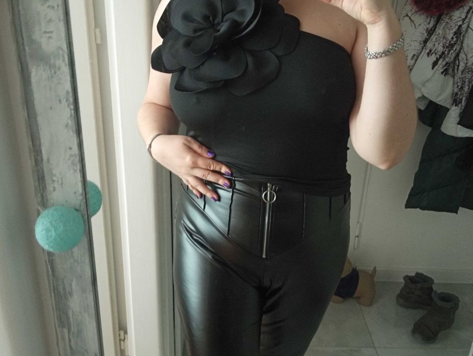 Legginsy z zamkiem,XL