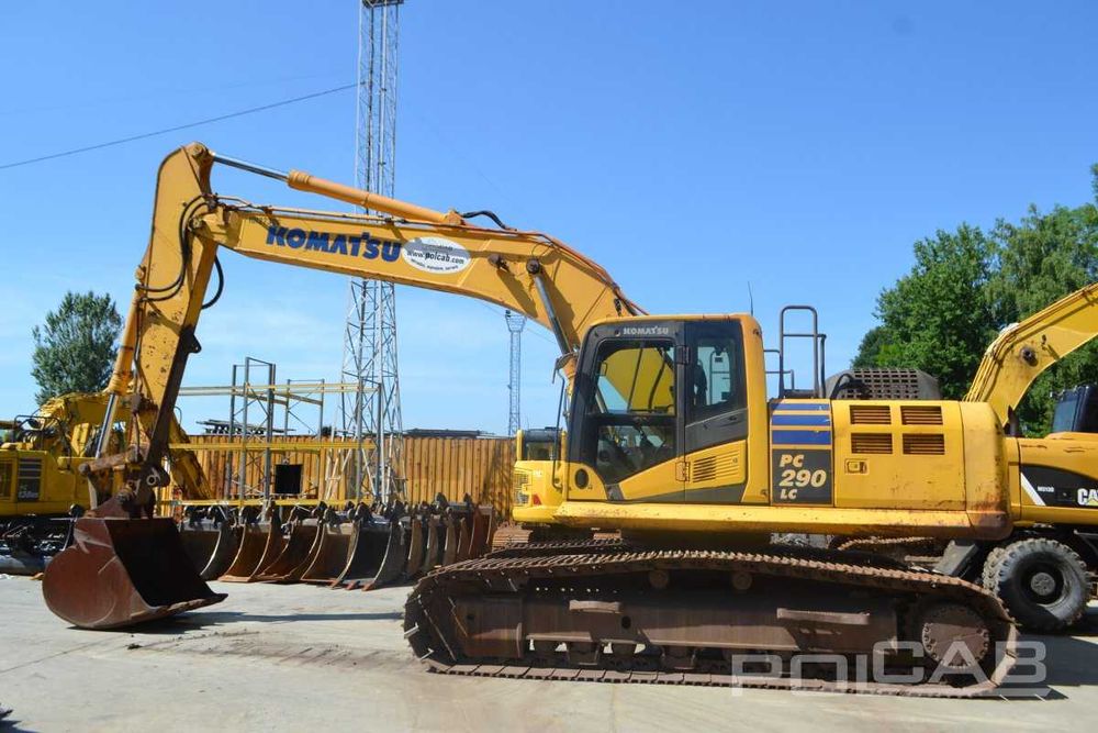 Koparka gąsienicowa Komatsu PC290LC-10 2013 14743 h Śląsk Rybnik