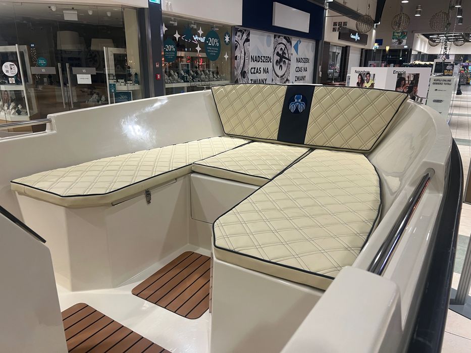 NOWA Łódź Motorowa Kraken 520 Sunbay Open Konsola Motorówka