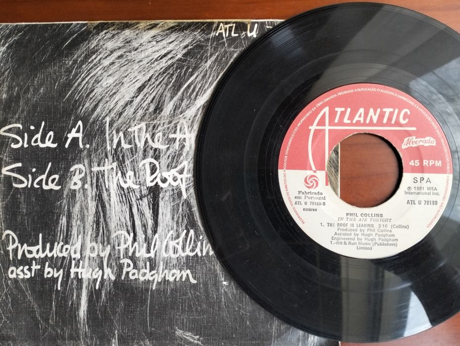 Disco de vinil single Phil Collins - In The Air Tonight'